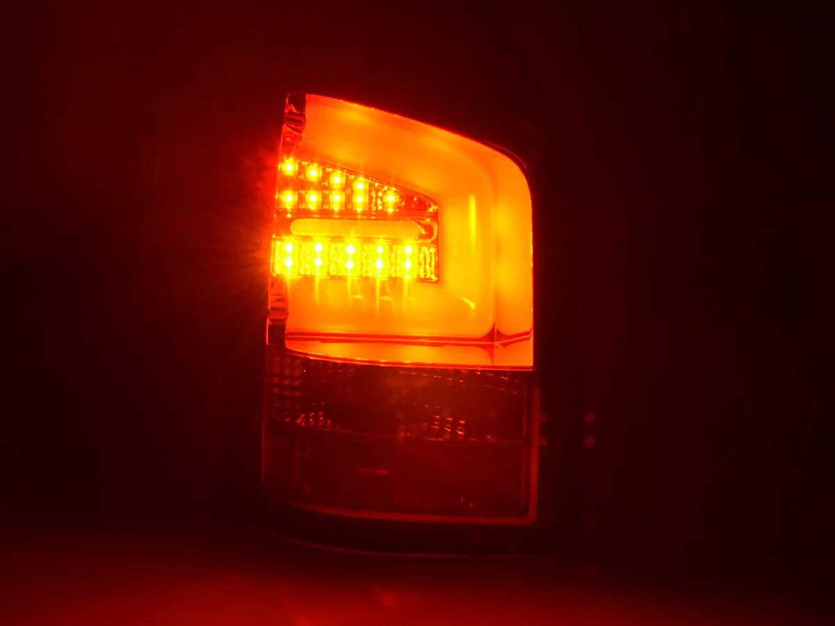 LED Rückleuchten Set VW T5  2010- Heckklapentür-Version chrom