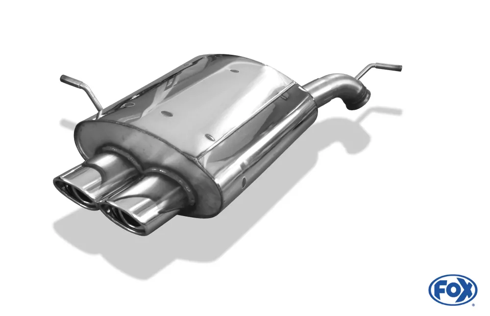 Peugeot 407 - 2,2l 16V  Endschalldämpfer - 2x106x71 Typ 33