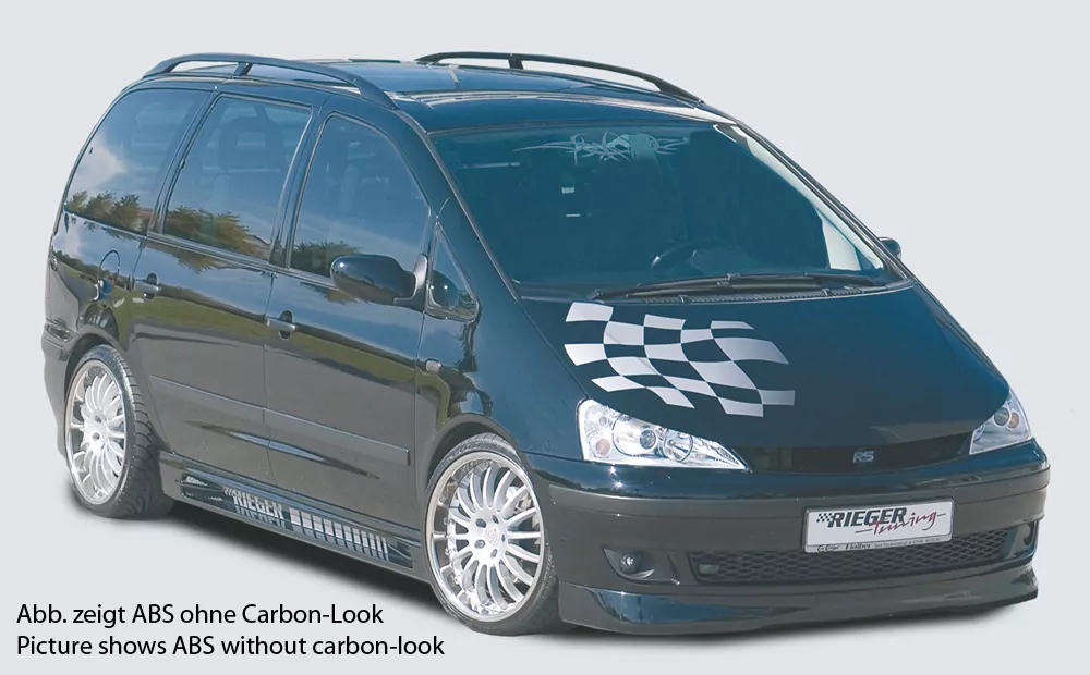 Rieger Seitenschweller links  carbon look für Ford Alhambra (7MS)