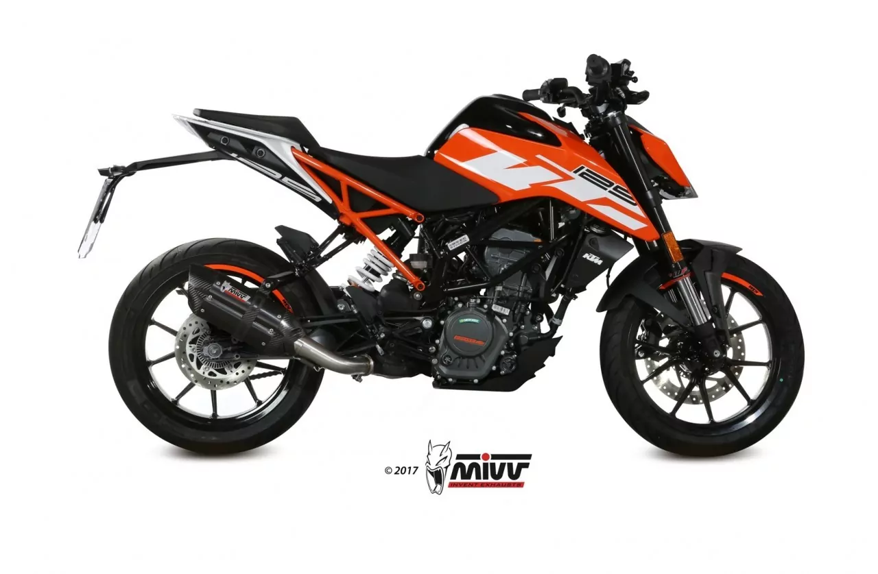 MIVV Suono Black Steel KTM Duke 125-390, RC 125-390 17-20