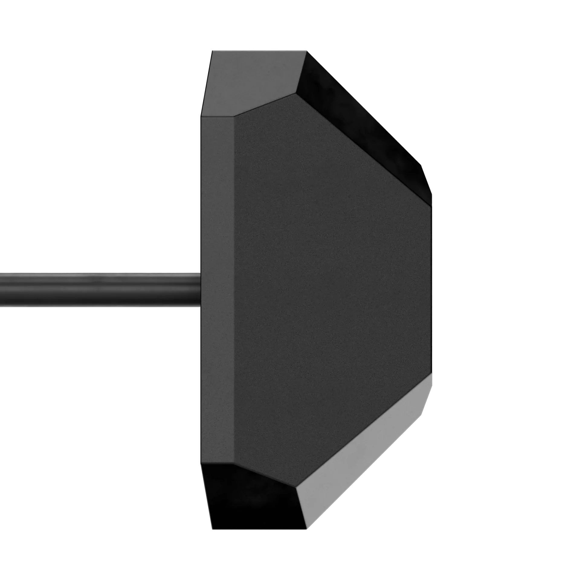 HIGHSIDER pro Split-XL LED Kennzeichenbeleuchtung Schwarz/Transparent SMD
