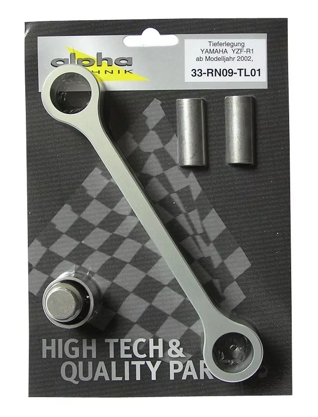 alpha Technik Tieferlegungssatz 30mm für Yamaha YZF1000R1 Typ RN09 Modelljahr 2002-2003