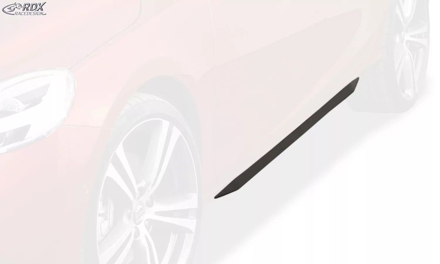 RDX Seitenschweller für VOLVO V40 2012+ "Slim" 