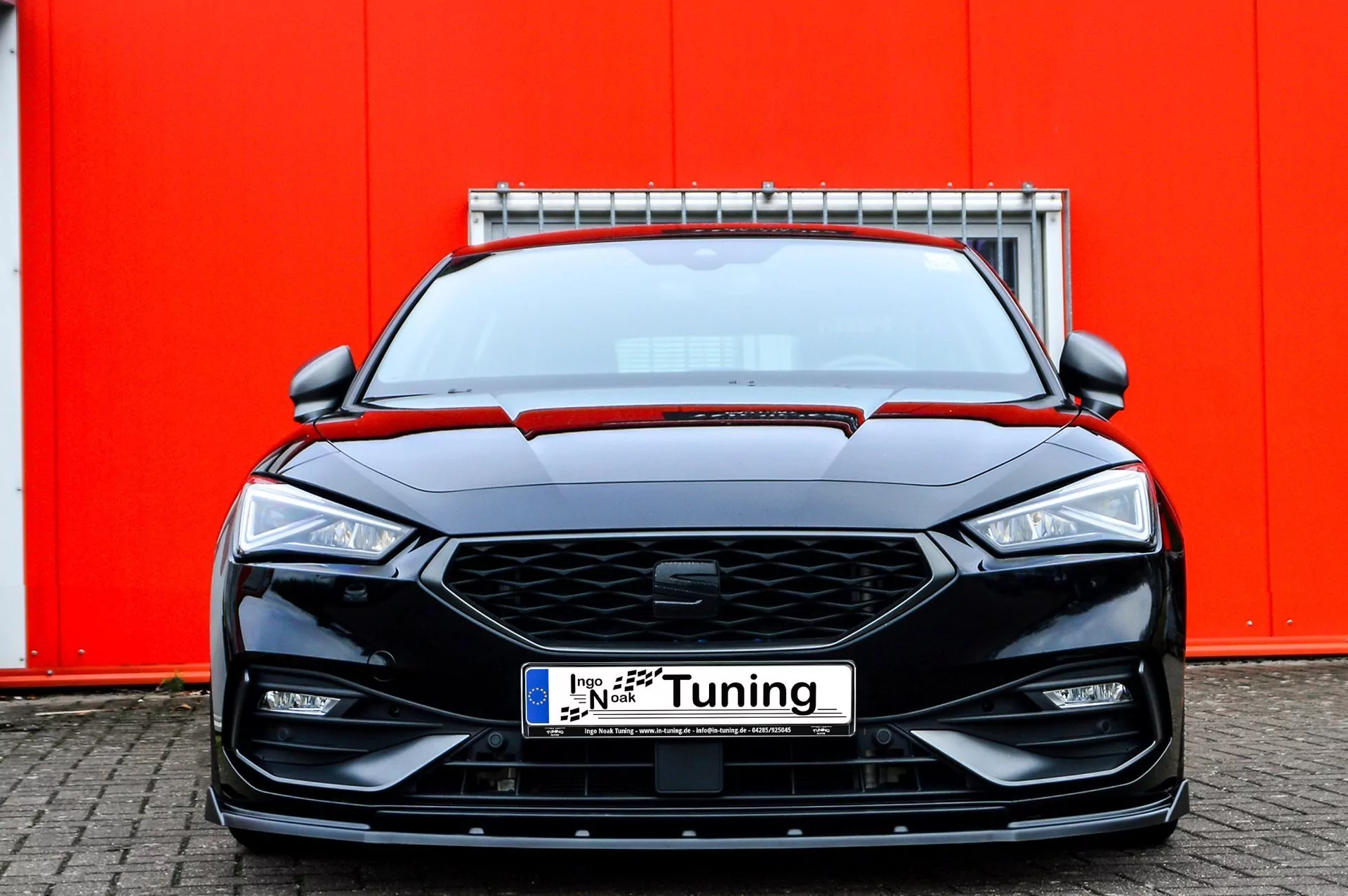 Cup Frontspoilerlippe mit Wings für Seat Leon KL +ST