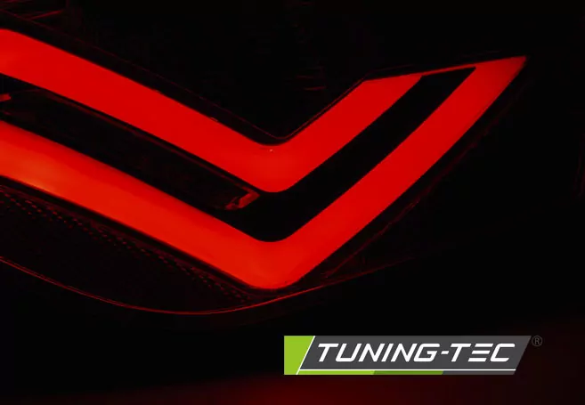 Led Bar Tail Lights Chrome Fits Seat Ibiza 6j 3d 06.08-12