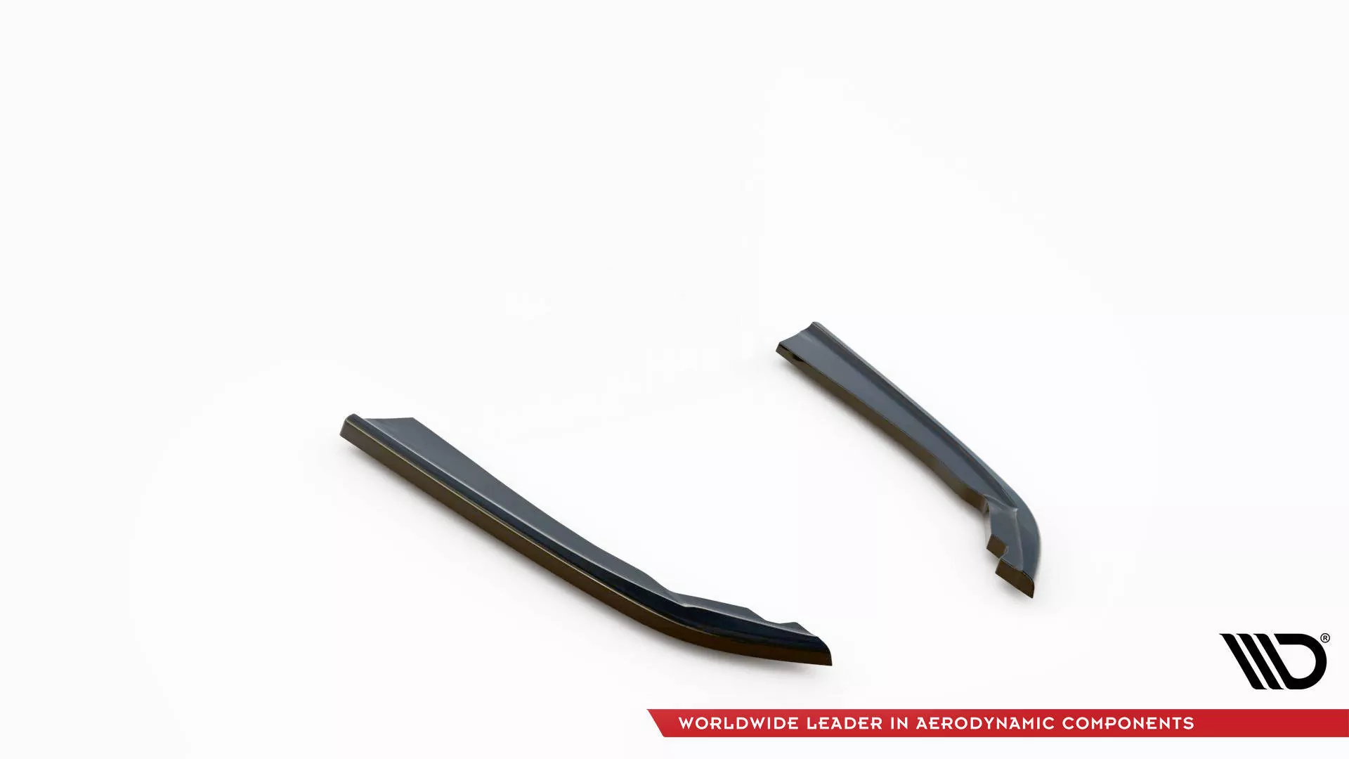 Heck Ansatz Flaps Diffusor V.4 Für BMW 3er M-Paket G20 / G21 Schwarz Hochglanz