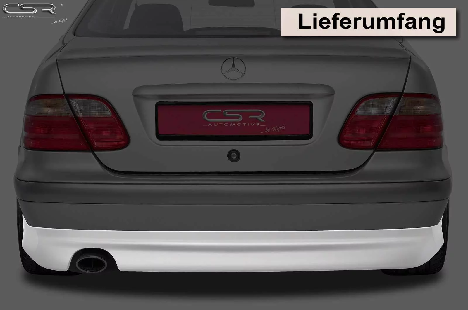 Heckansatz für Mercedes Benz CLK (W208, C208, A208) HA139