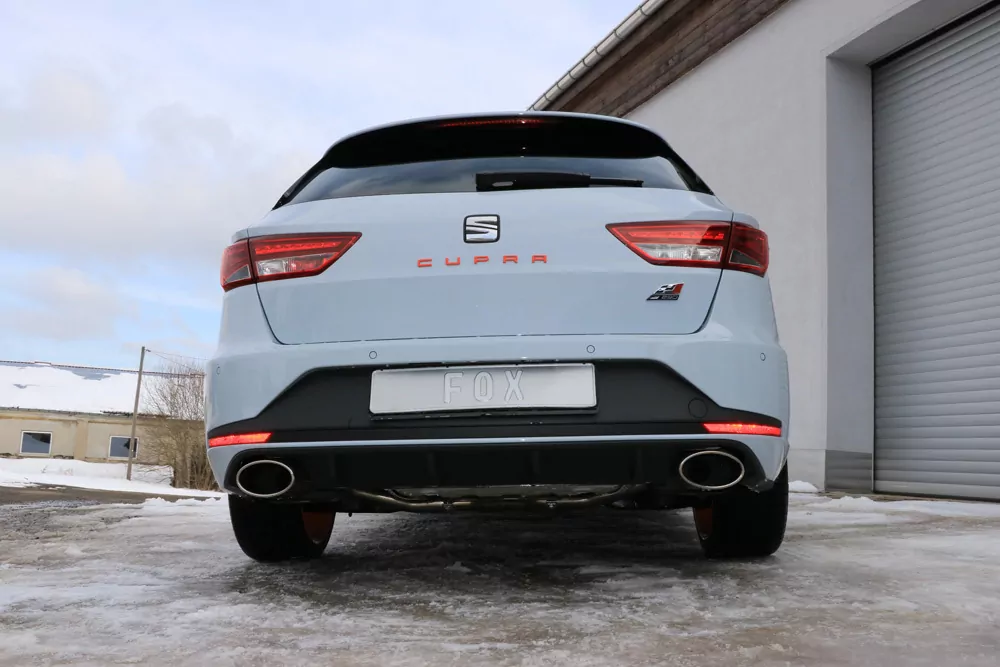 Seat Leon 5F ST - Cupra 300  Endschalldämpfer rechts/links - 160x90 Typ 38 rechts/links