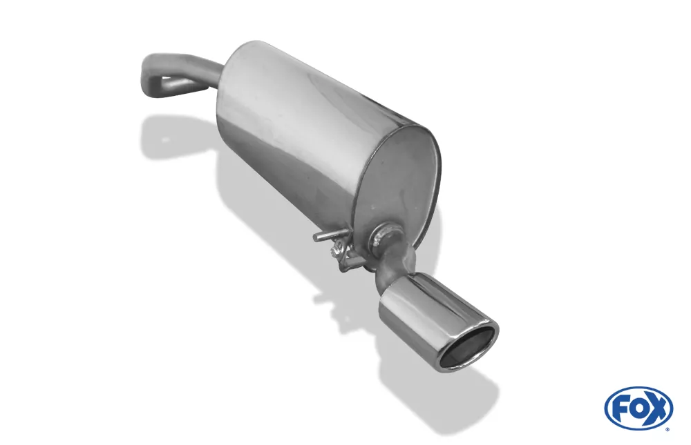 VW Polo 6R  Endschalldämpfer - 88x74 Typ 32