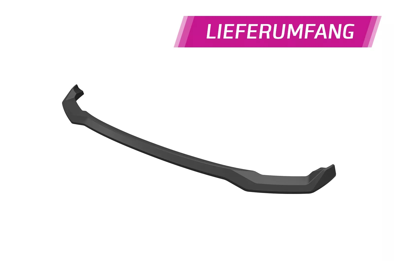 Cup-Spoilerlippe mit ABE für BMW i3 CSL676 Schwarz Strukturiert