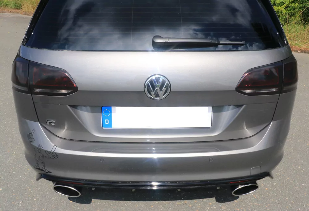 VW Golf VII Variant R - 4-Motion  Endschalldämpfer rechts/links - 160x90 Typ 38 rechts/links