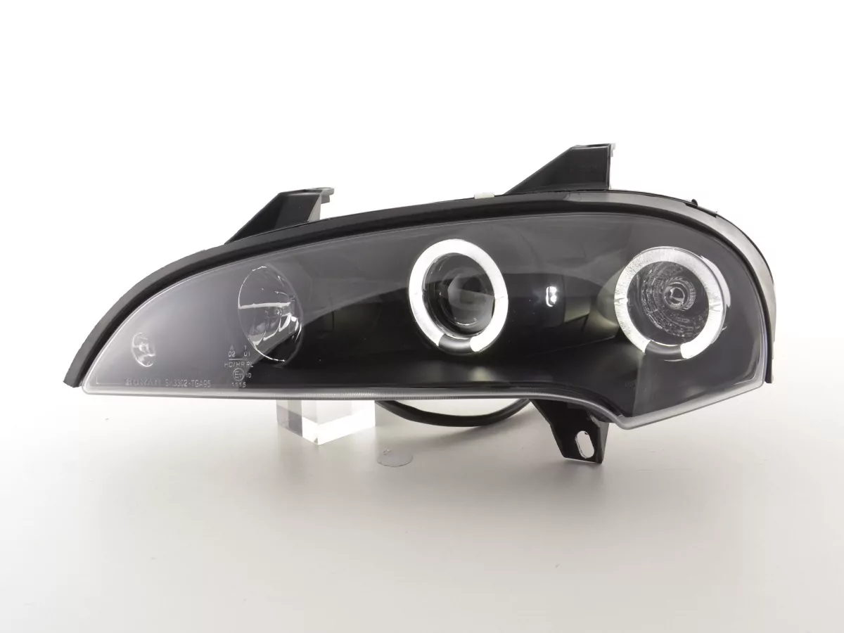 Scheinwerfer Set Opel Tigra Bj. 95-03 schwarz
