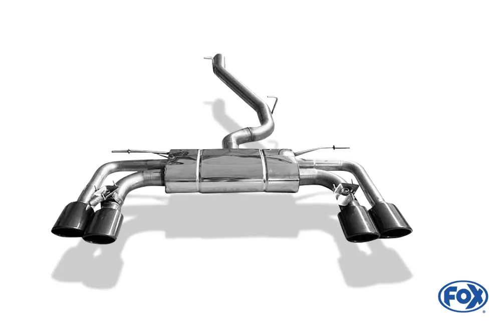Cupra Ateca/ Seat Ateca Cupra 4x4 - 5FP  Halbanlage ab Kat - 2x106x71 Typ 32 rechts/links Anthrazit - mit 2 elektronischen Klappen