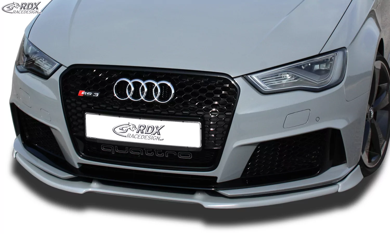 RDX Frontspoiler VARIO-X für AUDI RS3 8V 2015-2017 Frontlippe Front Ansatz Vorne Spoilerlippe