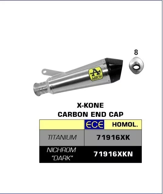 Arrow X-Kone Edelstahl KTM 1290 Super Duke R 20-23,1390 Super Duke R 24-