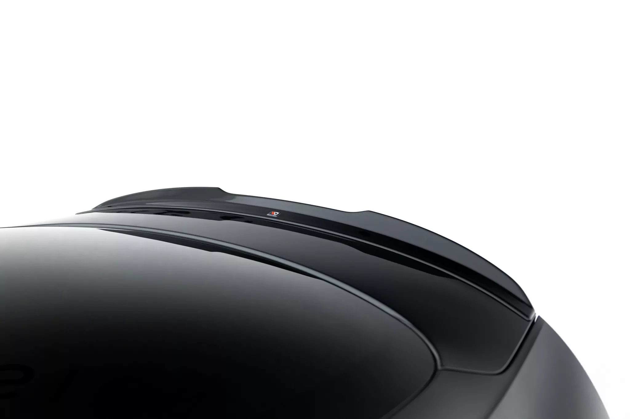 Spoiler CAP Passend Für Passend Für AUDI A5 MK2 SPORTBACK S-LINE (F5) Schwarz Hochglanz Schwarz Hochglanz