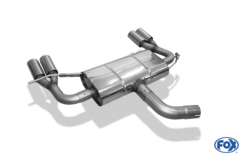 VW Touran Cross GTD  Endschalldämpfer Ausgang rechts/links - 2x76 Typ 12 rechts/links