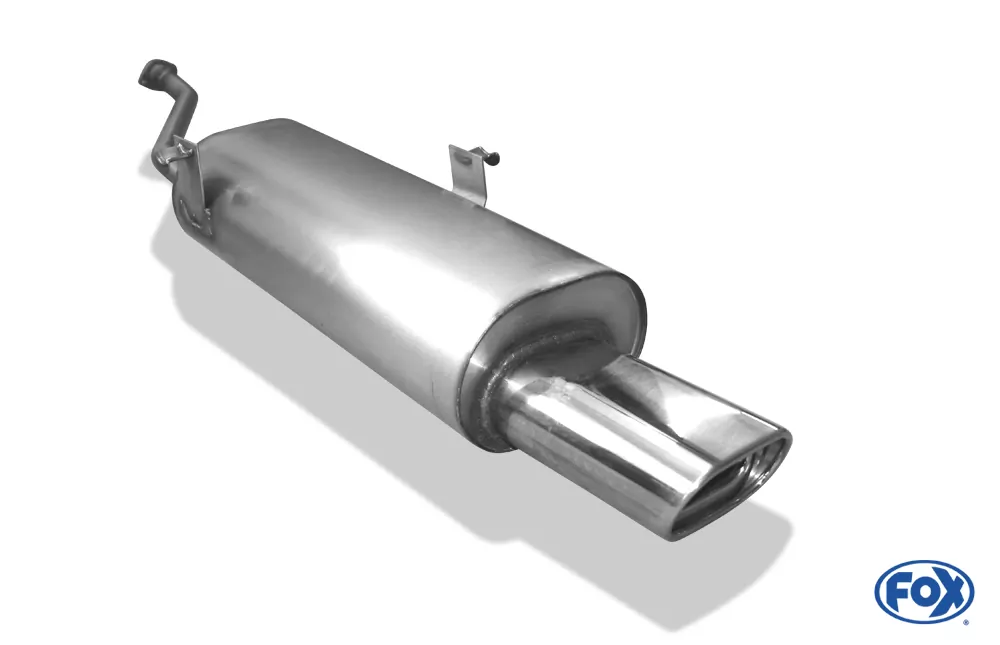 BMW E30 316i/ 318i ab 9/87`  Halbanlage ab Kat mit 2-Loch Flansch - 135x80 Typ 53