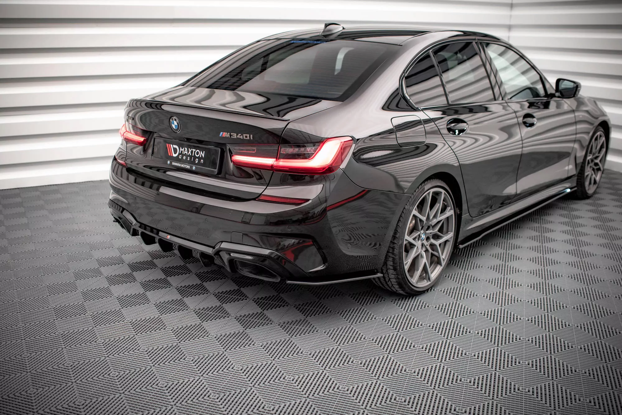 Street Pro Heck Ansatz Flaps Diffusor V.2 Für BMW M340i / M-Paket G20 / G21