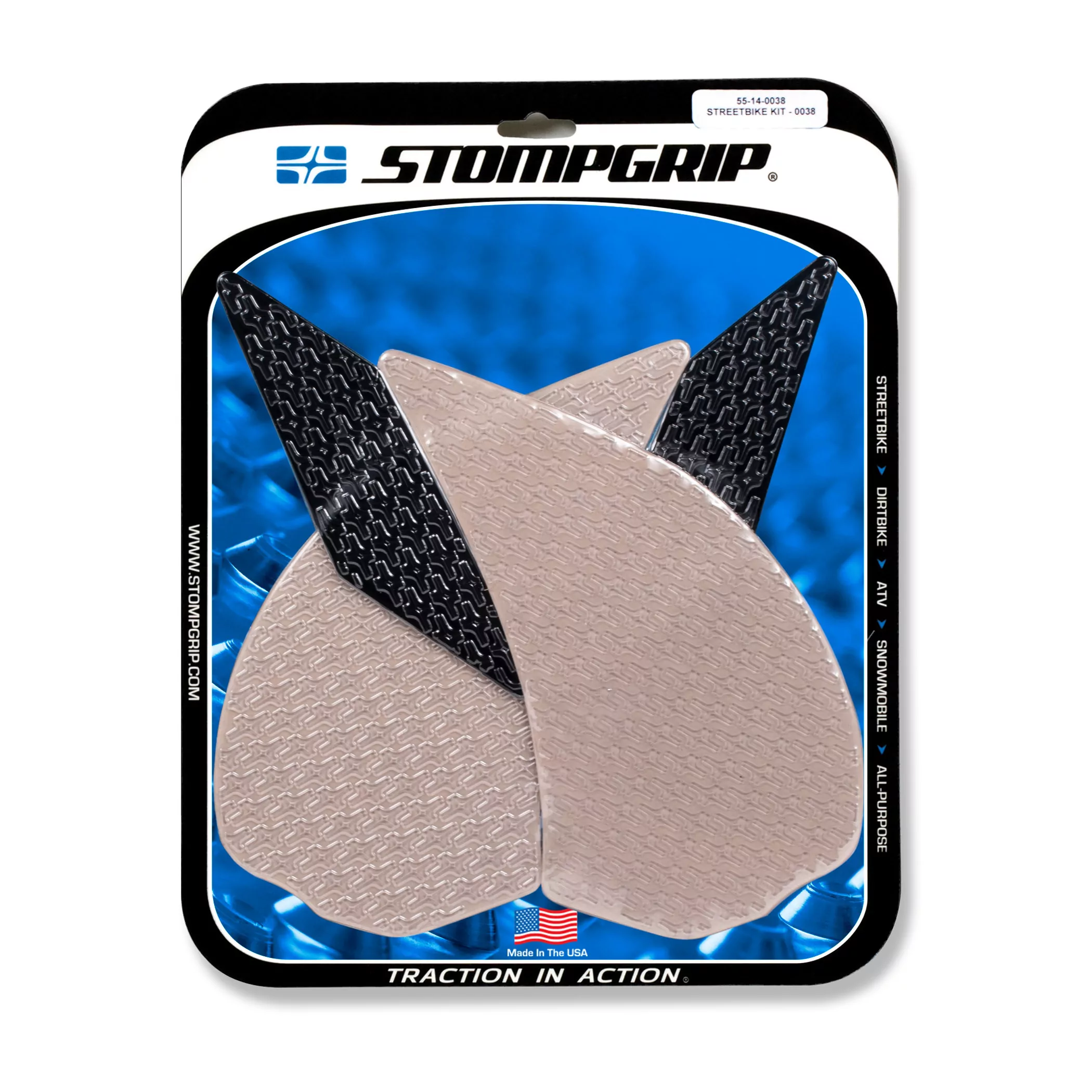 Stompgrip Traction Pad Icon für Kawasaki Z1000 / ABS 10-16 Hybrid