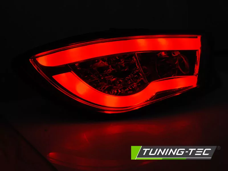 Led Bar Tail Lights Smoke Fits Seat Ibiza 6j 3d 06.08-12