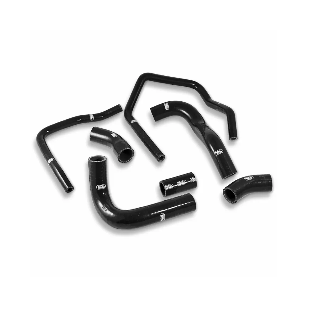 SAMCO SPORT Siliconschlauch Kit schwarz für Kawasaki ZX9R Modelljahr 1998-2003