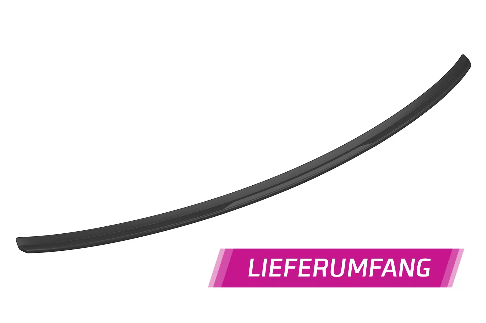 Heckflügel mit ABE für Mercedes Benz CL 203 Sportcoupé HF772-M Carbon Look (matt)