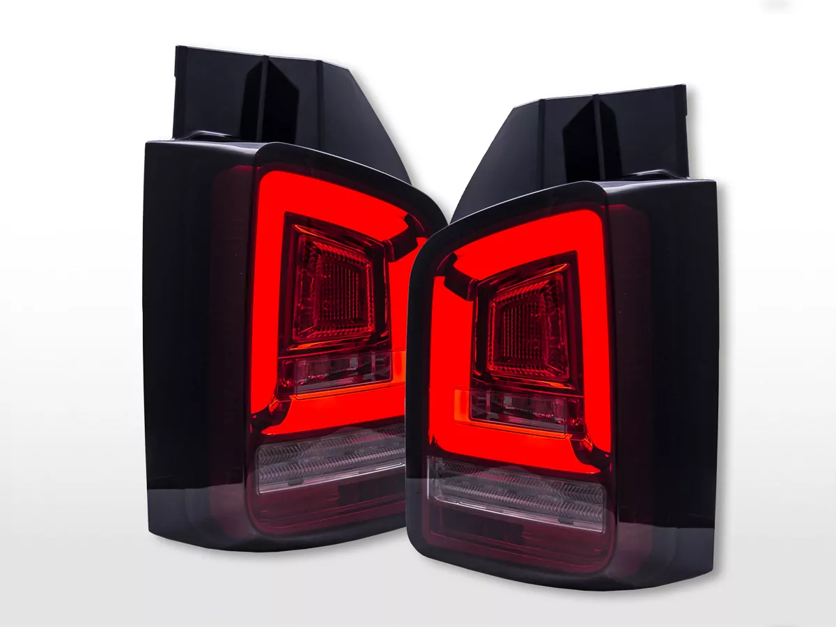 LED Rückleuchten VW T5  2010-2015 Heckklapentür-Version rot/smoke