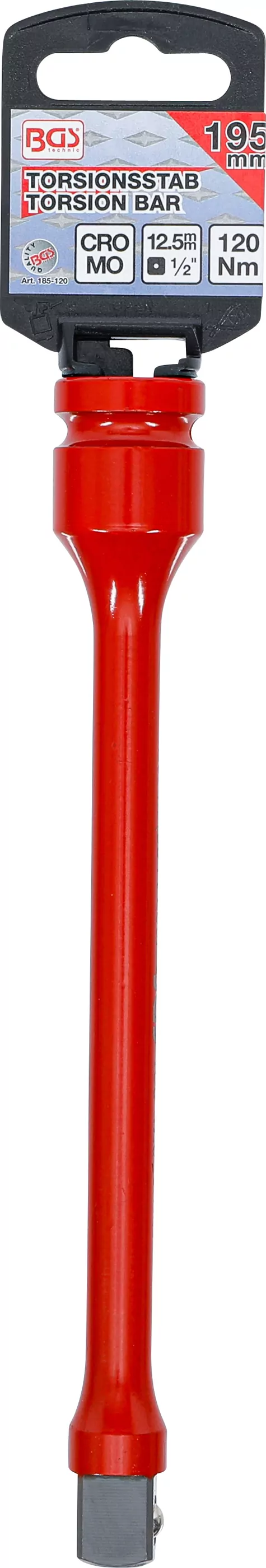 Torsionsstab | 12,5 mm (1/2") | 120 Nm