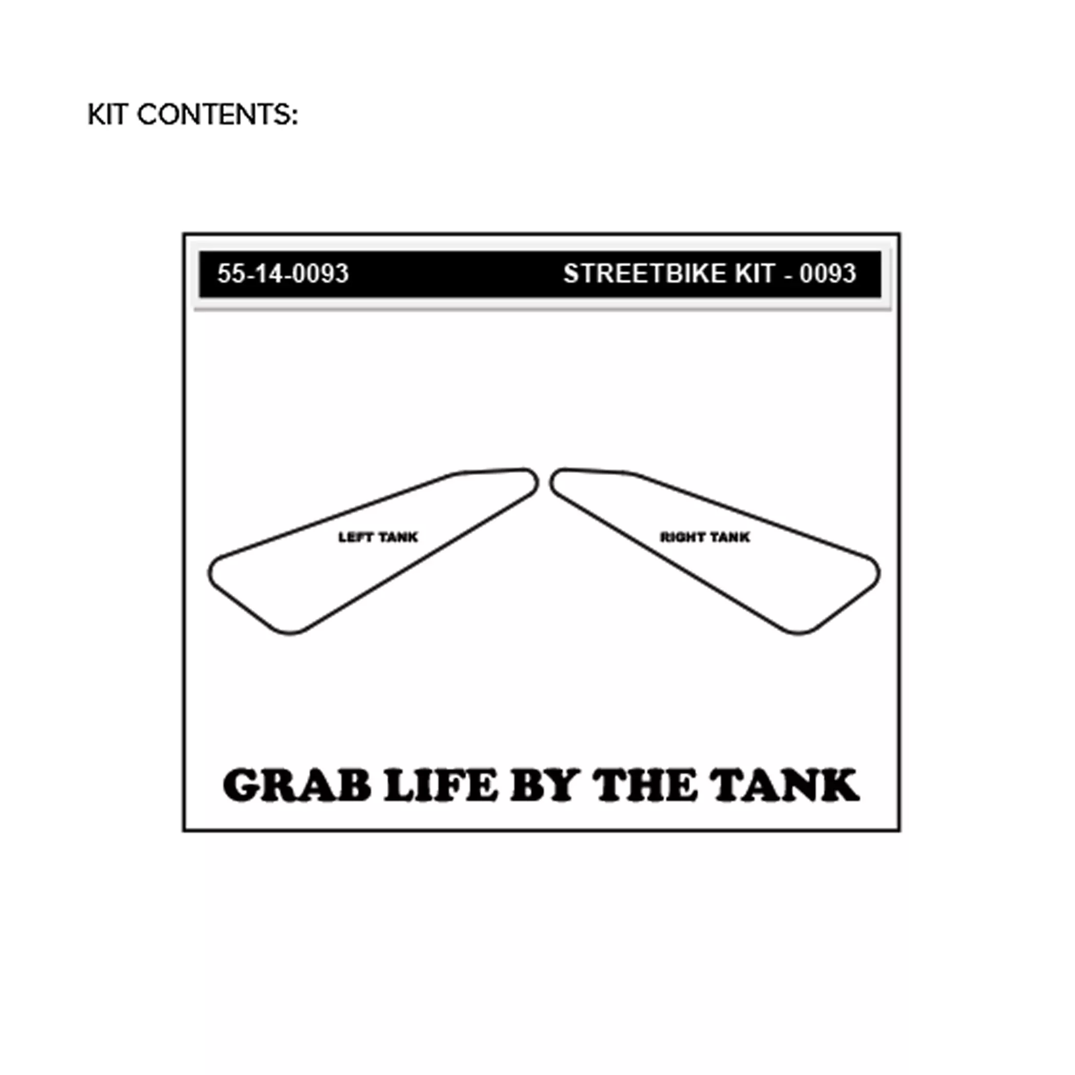 Stompgrip Traction Pad Icon für KTM 660 SMC 04-06 Klar