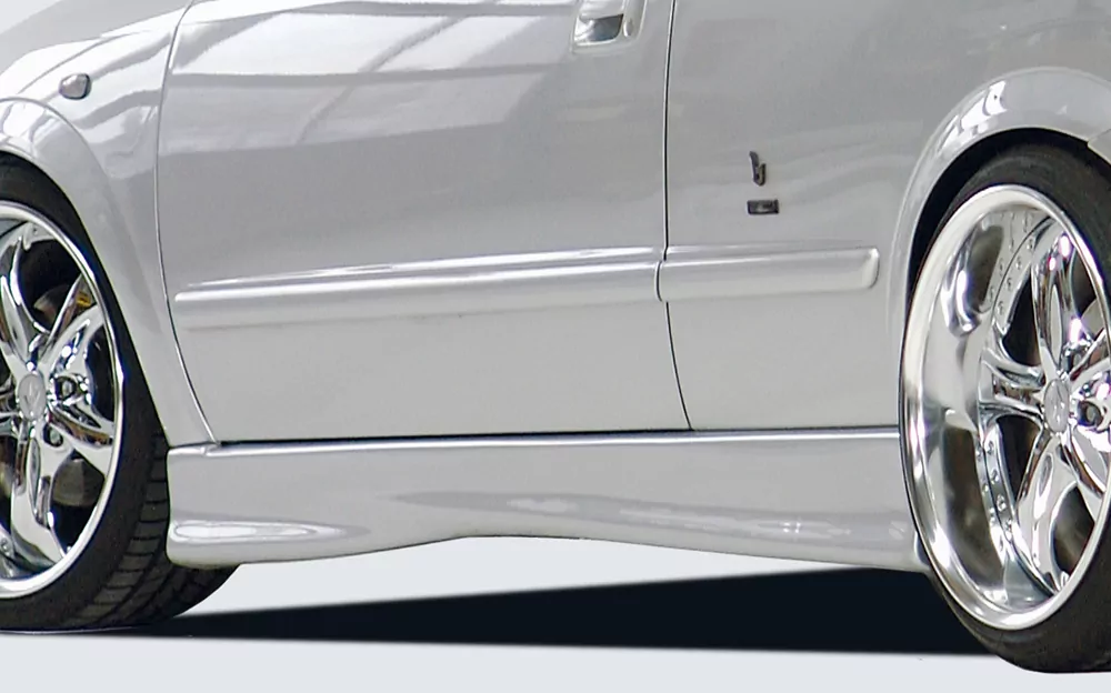 Rieger Seitenschweller für Opel Astra G - Coupé   carbon optik