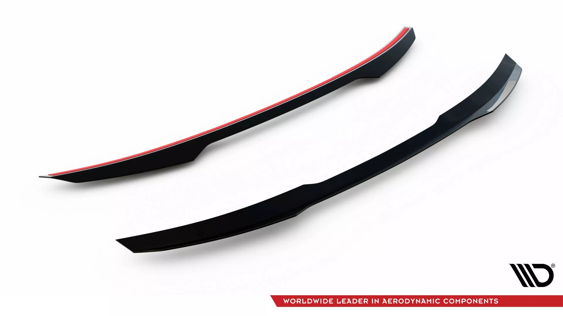 Spoiler CAP Für BMW M135i M-Performance F40 Schwarz Hochglanz
