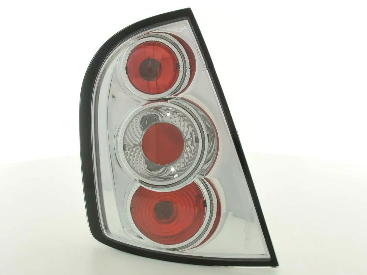 Rückleuchten Set Skoda Fabia Typ 6Y Bj. 99-07 chrom