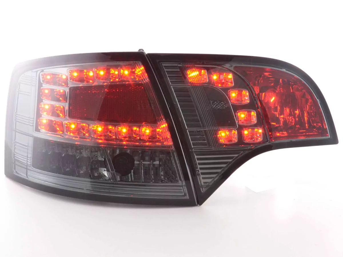 LED Rückleuchten Set Audi A4 Avant Typ 8E Bj. 04-08 schwarz