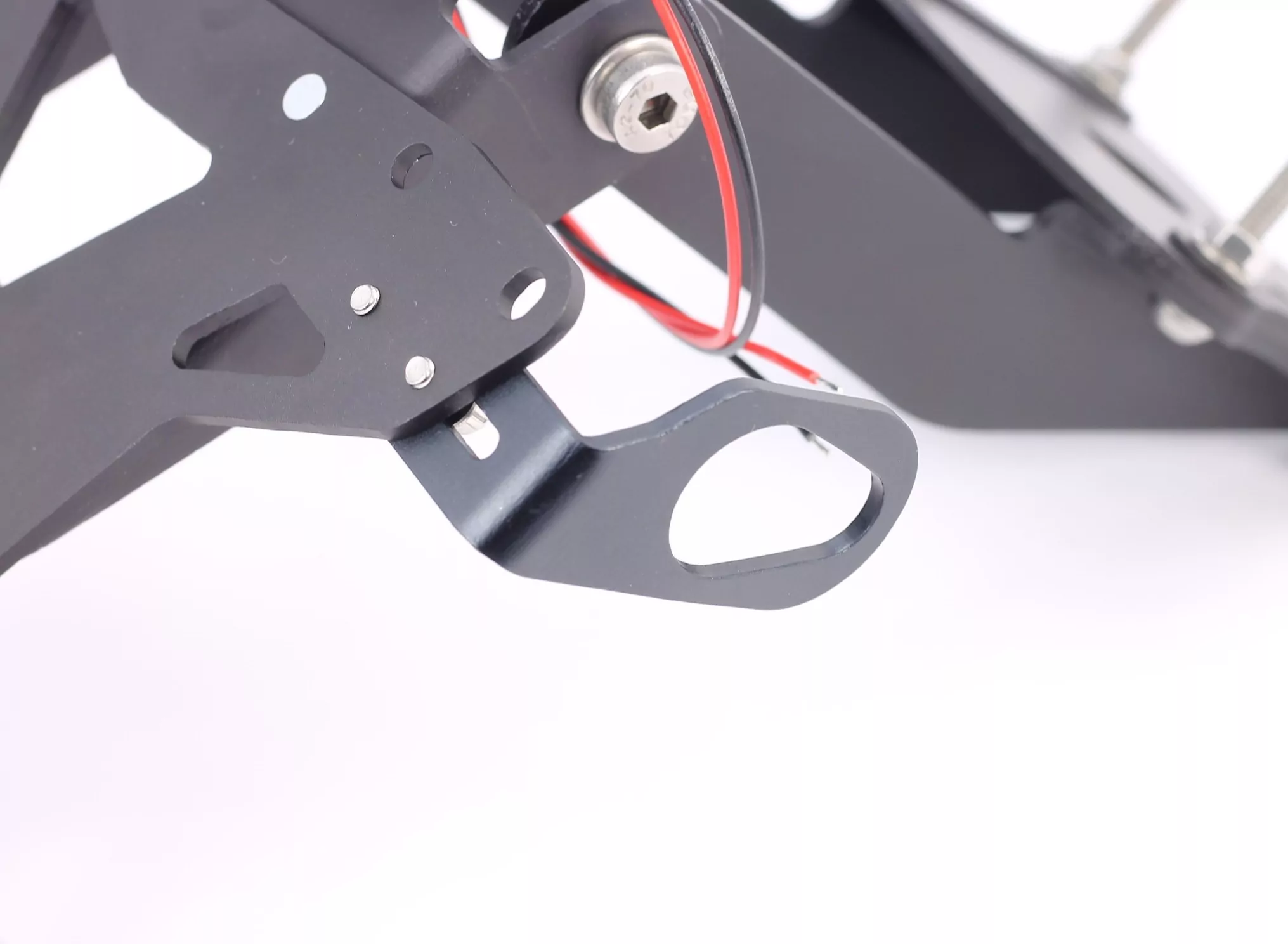 MG Biketec Kennzeichenhalter für Yamaha MT-09 ab 2021 mit Tempomat