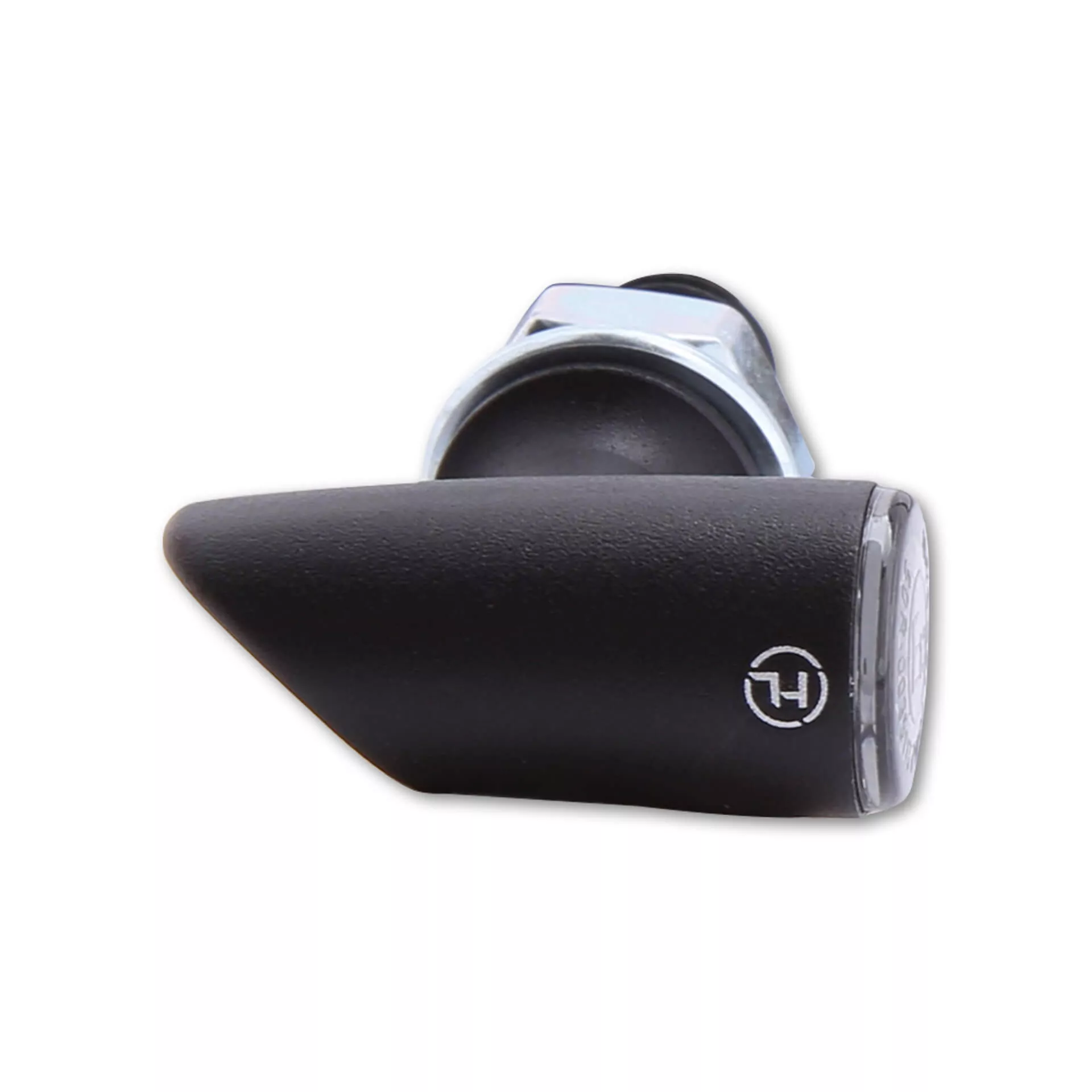 HIGHSIDER Pro Proton One LED Blinker Gehäuse Schwarz / Linse Rauchgrau (Paar), Vorn & Hinten