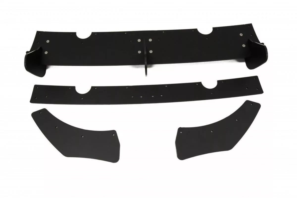 VW GOLF 7 GTI Diffusor Heck Ansatz Passend Für Heckschürze Passend Für & Heck Ansatz Flaps Diffusor Passend Für