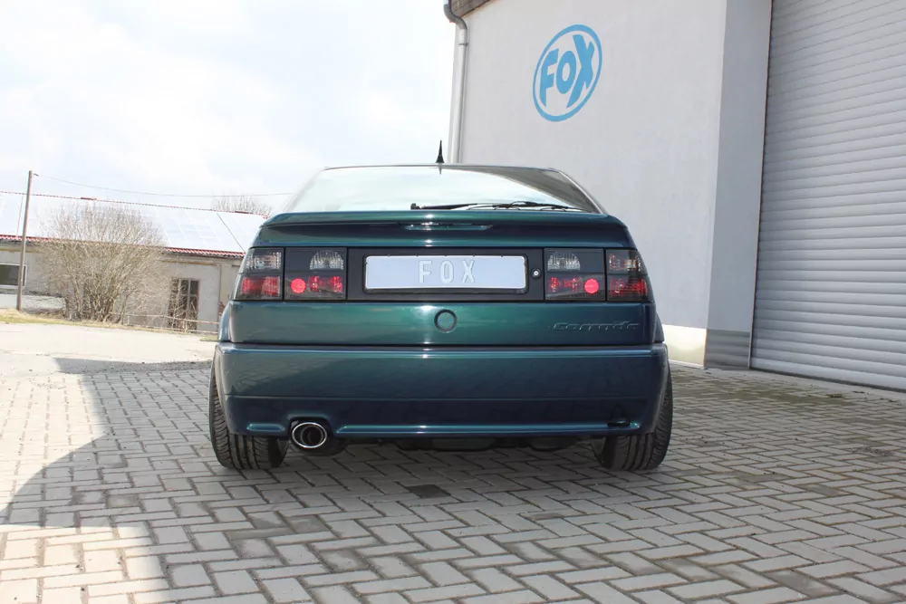 VW Corrado 16V/ VR6  Endschalldämpfer - 115x85 Typ 44