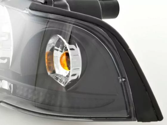 Scheinwerfer Set BMW 3er Coupe Typ E36 Bj. 92-98 schwarz