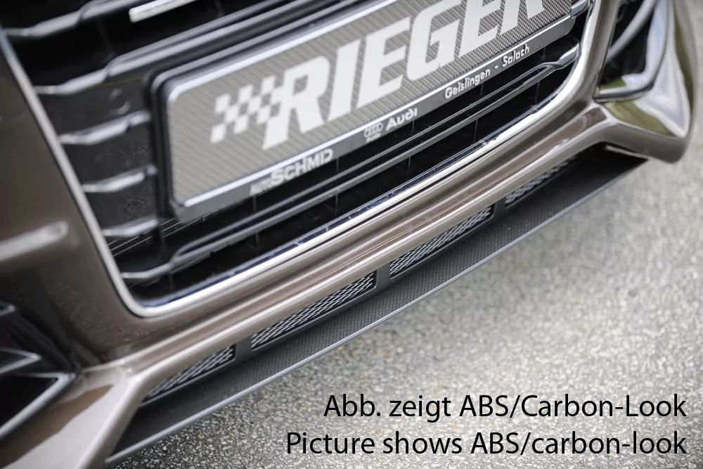 Rieger Spoilerschwert für Audi A5 (B8/B81) | Sportback 10.11-06.16 (ab Facelift) für Spoilerstoßstange 55460/61/62/63