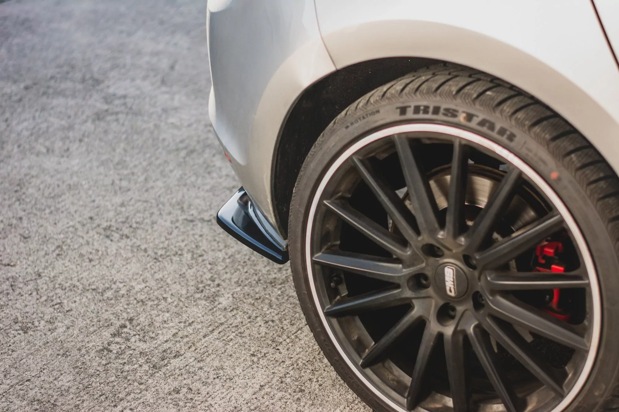 Heck Ansatz Flaps Diffusor Passend Für Diffusor V.2 Passend Für VW Golf 7 GTI  Schwarz Hochglanz Schwarz Hochglanz