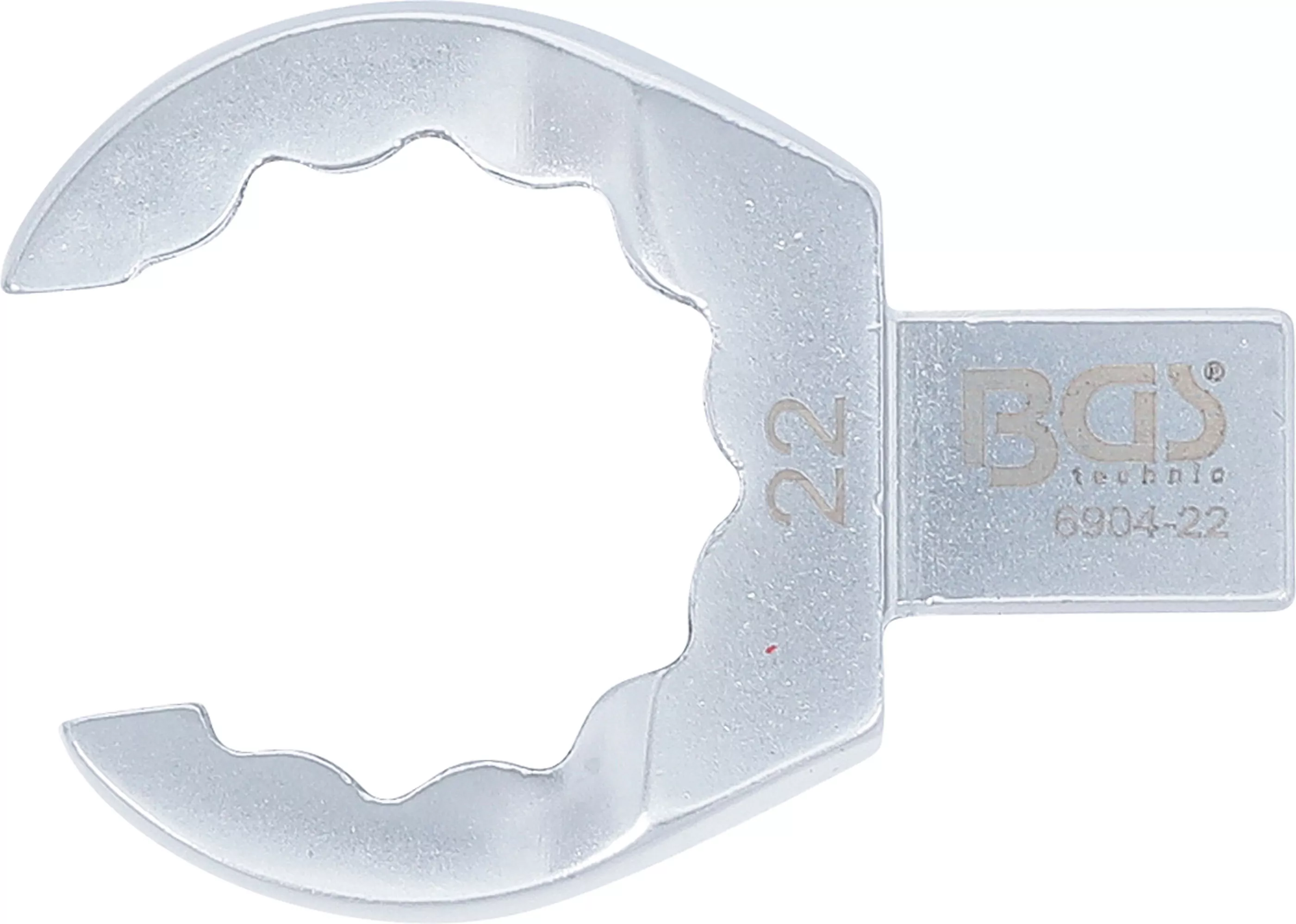 Einsteck-Ringschlüssel | offen | 22 mm | Aufnahme 9 x 12 mm