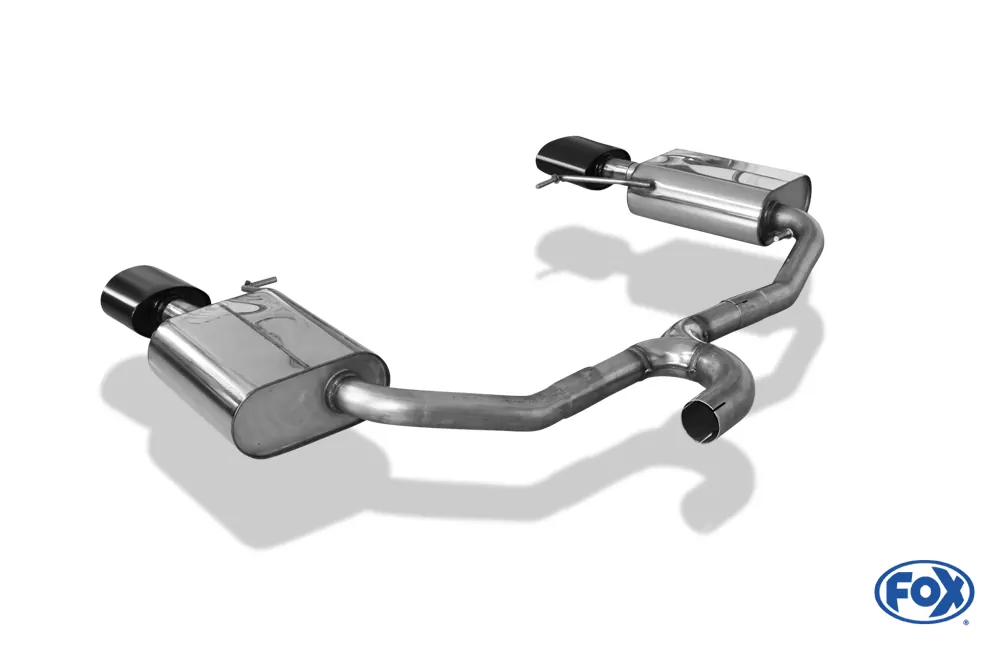 Seat Leon 5F ST 4x4 - Cupra 300  Endschalldämpfer rechts/links - 160x90 Typ 38 rechts/links schwarz