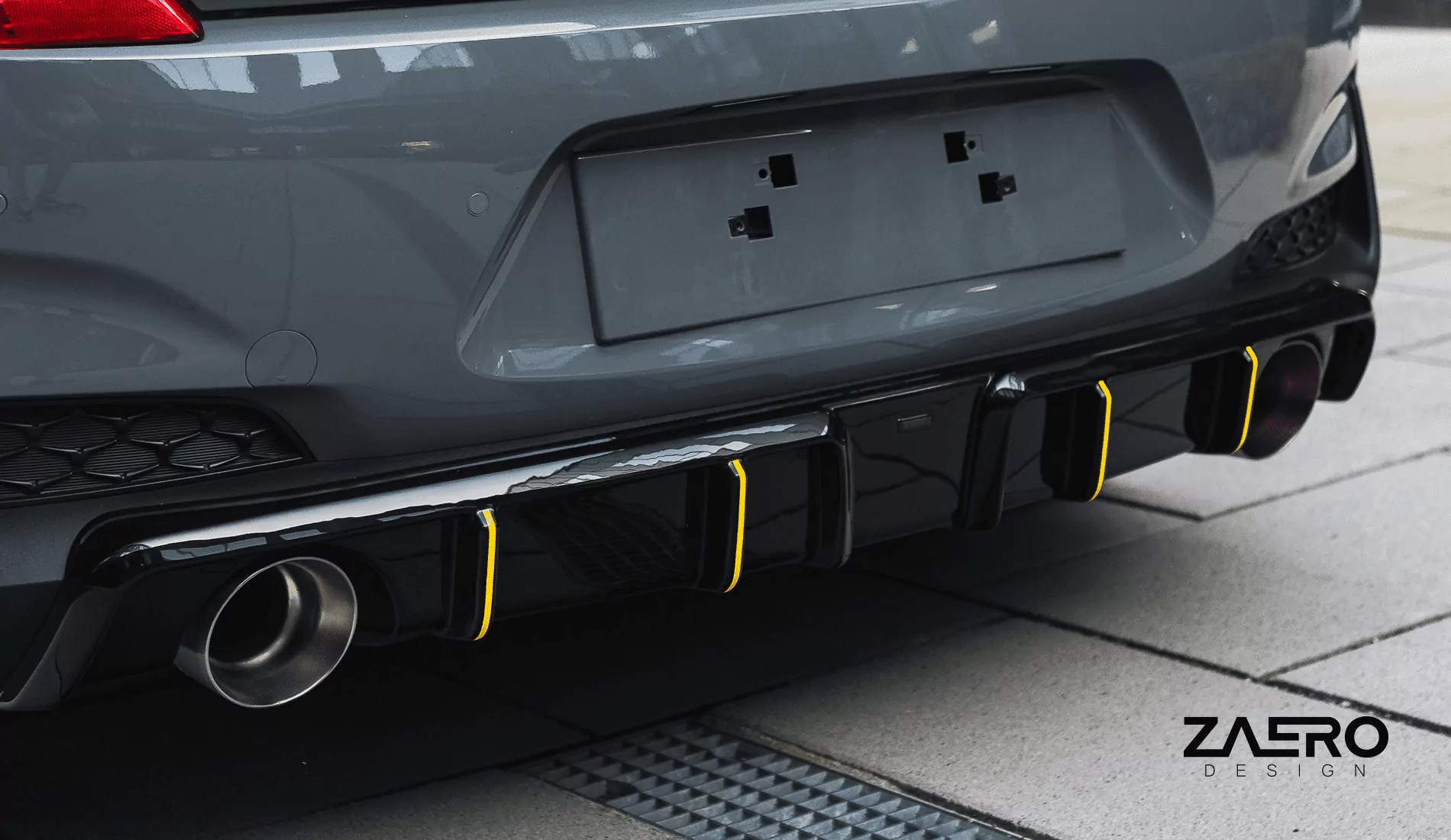 EVO-1 Diffusor für Hyundai I30N Hatchback