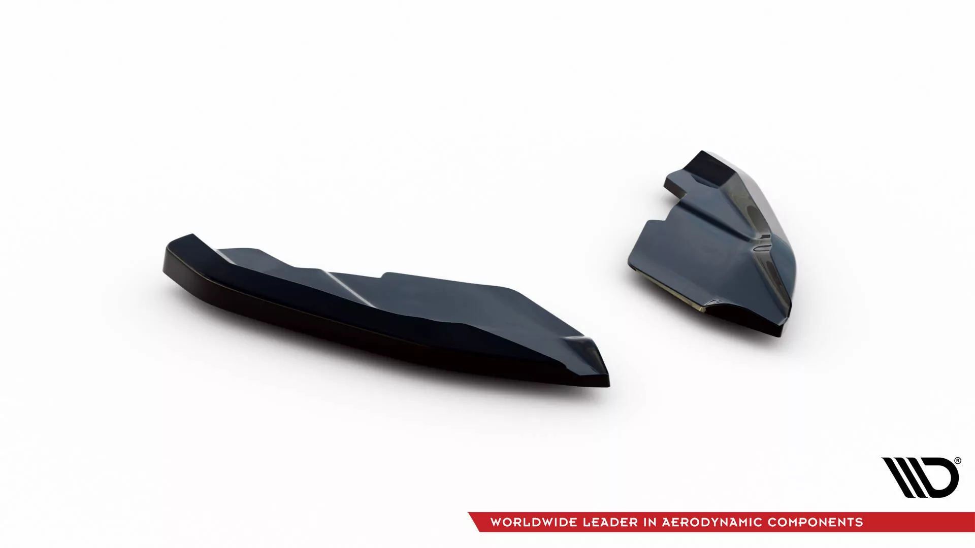 Heck Ansatz Flaps Diffusor V.2 Für Seat Leon Hatchback Mk3 Facelift Schwarz Hochglanz