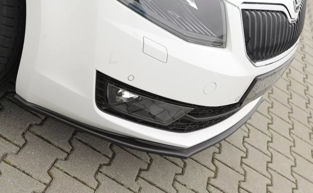 Rieger Spoilerschwert für Skoda Octavia (5E) | Lim. 02.13-01.17 (bis Facelift) für orig. Frontschürze