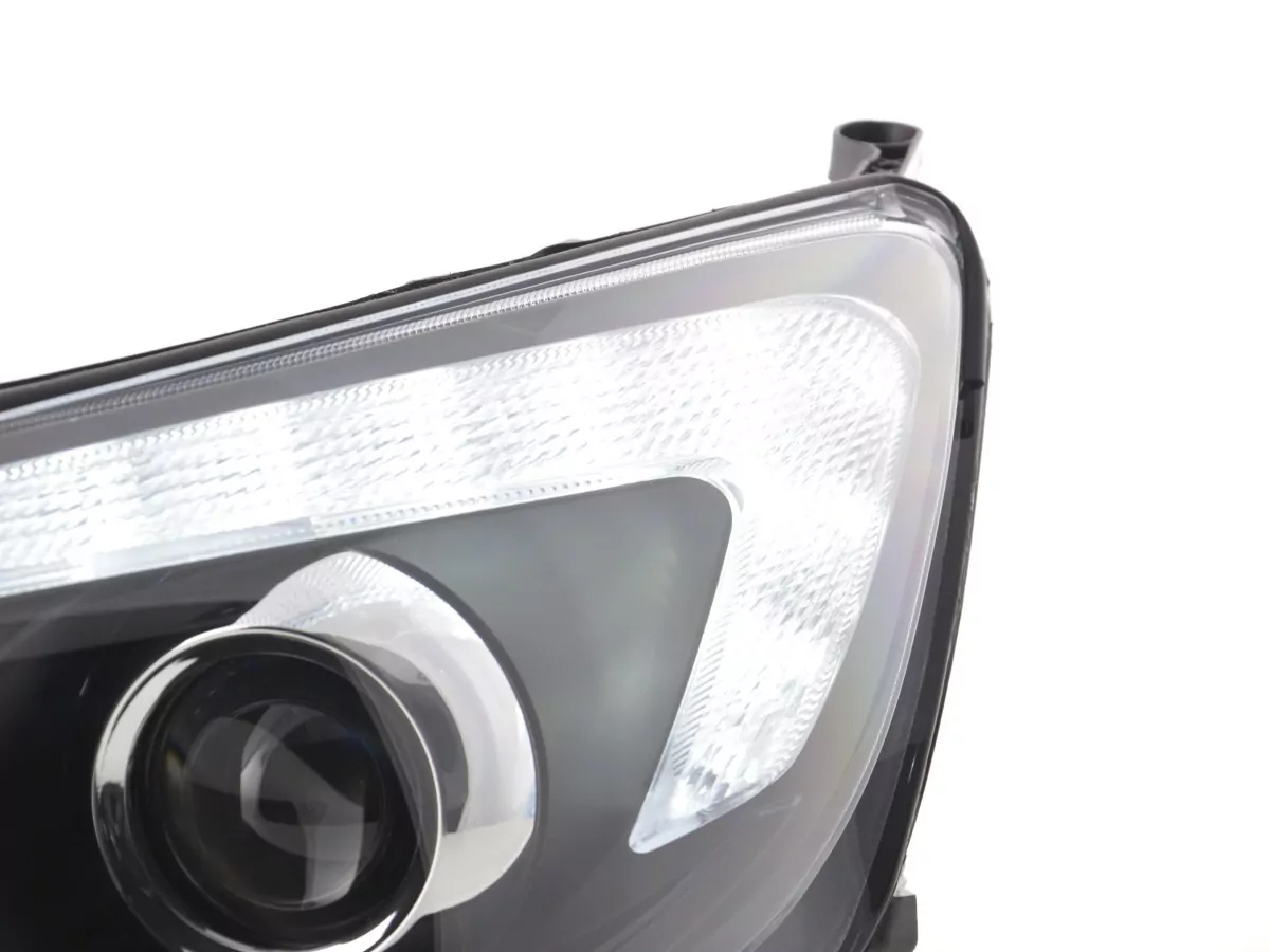 Scheinwerfer Set Opel Astra J 5-türig Bj. 2009-2012 schwarz mit Motor