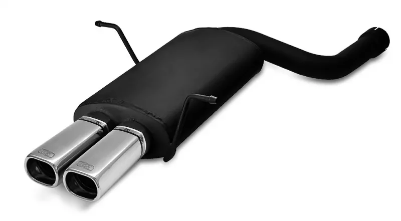 Ulter Sportauspuff für Bmw E46 6 cyl single inlet pipe, jedna rura dolotowa 1998-2005 - 2 Endrohre Rechteckig 80×65