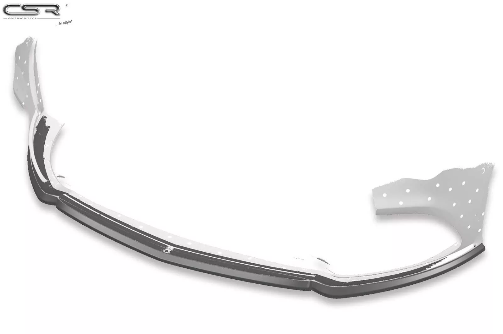 Cup-Spoilerlippe mit ABE für Mercedes Benz CLA C118/X118 AMG-Line CSL456 Strukturiert (schwarz matt)