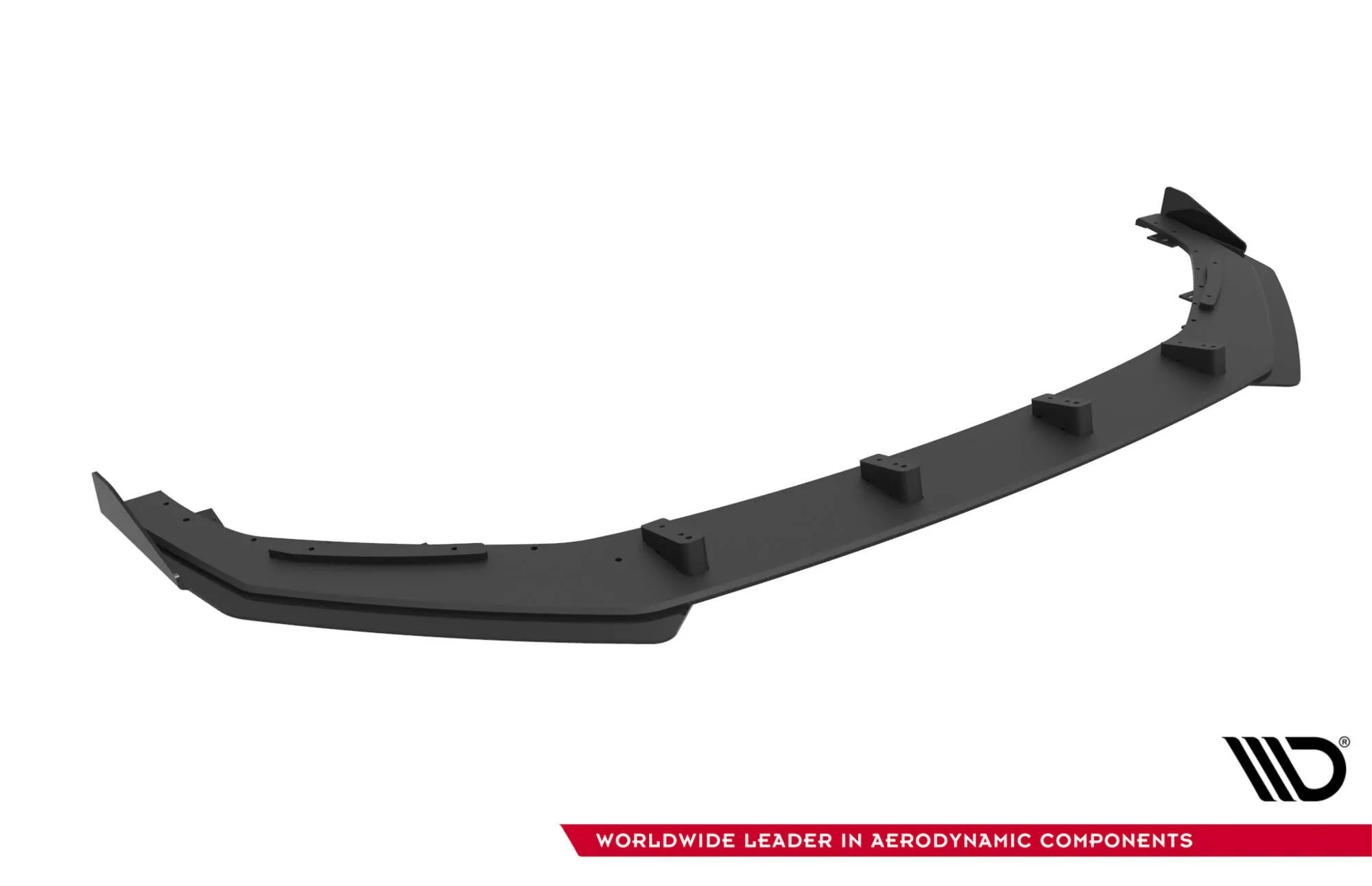 Street Pro Front Ansatz Für +Flaps Für + Flaps Audi A5 F5 Facelift Schwarz Hochglanz